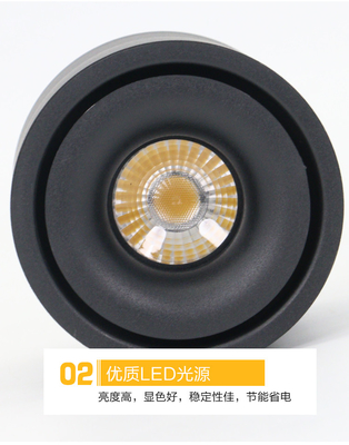 9.8in Schreibtisch-Lampe Fernsteuerungs-100lm/W des Schwarz-5W Kreis-LED
